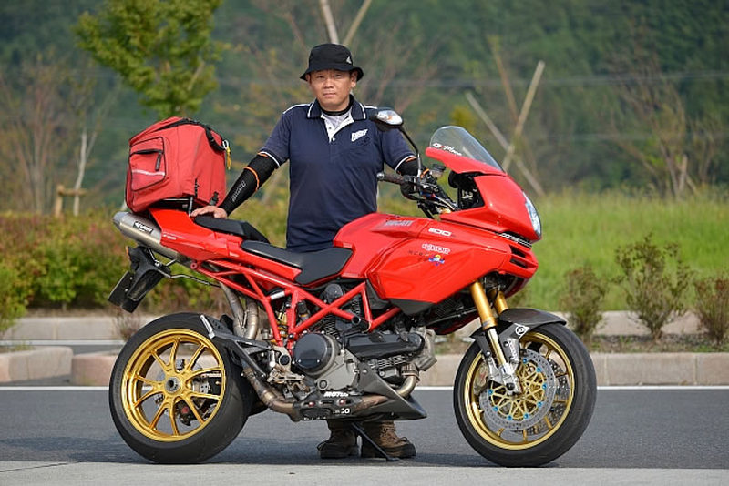 ムルティストラーダ1100S（2009） 雅（masa）さん DUCATIオーナーズスナップ | バージンドゥカティ