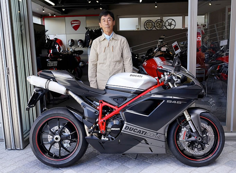 スーパーバイク848 EVO コルセスペシャルエディション（2013） Nobyさん DUCATIオーナーズスナップ | バージンドゥカティ