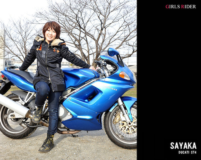 ガールズライダー】SAYAKA / DUCATI ST4 トピックス | バージンドゥカティ